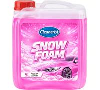 Cleanerist | Snow Foam Pink 5L concentré - shampoing auto prélavage actif pour canon à mousse - nettoyage dense voiture, moto, caravane et camping-car - parfum agrumes
