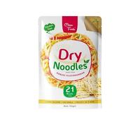 CleanFoods 21 calories nouilles de konjac séchées I 75g I glucomannane shirataki de konjac I sans odeur l végétalienne I sans gluten et sans gras I prête en 5 minutes