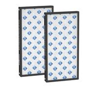 CleanForce® Lot de 2 filtres à air HEPA H13 Ture de rechange pour purificateur d'air MEGA1000, filtre la poussière, le somke, le pollen, les feux de forêt, les squames et les odeurs de poils d'animaux