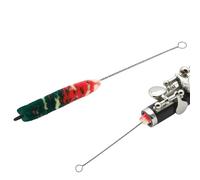 Cleaning Brush For Flute,23.9x1.6cm Soft No Scratches Easy To Grip Cleaner Scrubber For Wind Instrument -Protective Reusable, Washable Flute Maintenance Kit For Home, Traveing, Outdoor