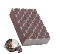Cleaning Sponge - Silicon Carbide 10x7cm 3.94x2.76in Abrasive | Rust Removal Sponge | Heavy Duty Scrubbing Pad For Rust Scale Dirt Metal Kitchen Bathroom Workshop Cleaning