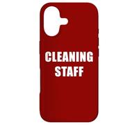 Cleaning Staff - Professional Staff & Volunteer Uniform Coque pour iPhone 17