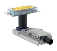 CleanLine Kit d'encastrement pour canivelles de douche, hauteur de chape à partir de 65mm (154.152.00.1)