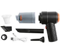CLEANMAXX Aspirateur à main sans fil, set de 6 pièces