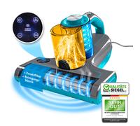 CLEANmaxx Aspirateur Mite Aspirateur Matelas Nettoyeur UV-Lumière 15 kPa