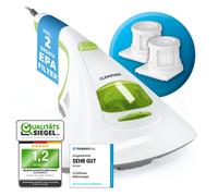 CLEANmaxx Aspirateur Mite UV-C Lumière Filtre HEPA Aspirateur Sans Sac