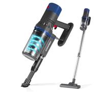 CLEANmaxx Aspirateur sans fil | Aspirateur sans sac, maniable, flexible et puissant | Aspirateur à main avec puissance d'aspiration de 12 000 Pa et bac à poussière de 0,8 l | Autonomie de la batterie