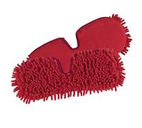 Cleanmaxx Balai Vaporisateur Flexible Rouge (Balai réversible Pratique pour Nettoyage à l’Eau ou à Sec, Ersatz-Wischtuch 2er-Set