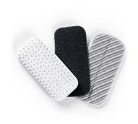 CLEANmaxx Embouts de rechange 3 pièces pour brosse de nettoyage - gris/blanc/noir