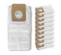 CLEANmaxx Lot de 10 sacs d'aspirateur de 3,5 l - Sacs de rechange pour aspirateur CLEANmaxx AeroTec 500 - Pas de fuite, pas de déchirure, idéal pour les personnes allergiques
