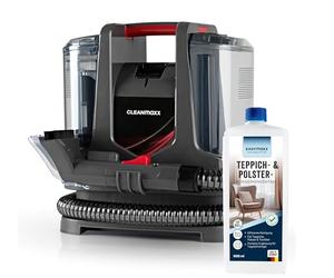 CLEANmaxx Nettoyant pour tapis et tissus d'ameublement compact plus | Aspirateur de lavage inclus EASYmaxx Nettoyeur de tapis | Aspirateur humide et nettoyant pour aspirateur de lavage, adapté pour