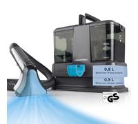 CLEANmaxx Nettoyeur de tapis et de moquettes Compact | Aspirateur 3 en 1 avec système à double réservoir et remplissage facile | nettoyeur vapeur, aspirateur eau et poussière et nettoyeur de taches