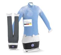 CLEANmaxx presse à repasser automatique pour chemises PRO STEAM + accessoire pour pantalons | fonction vapeur, écran tactile | appareil de repassage pour chemises & chemisiers, Noir