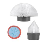 CLEANmaxx Rechange Tête de Brosse 3 Parties pour Akku-Reinigungsbürste 3,7V