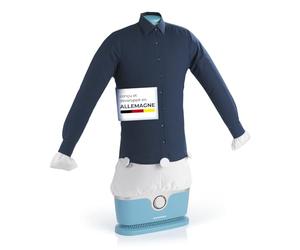 CLEANmaxx Repassage automatique de chemises PRO | Remplace le fer à repasser, la planche à repasser, le défroisseur vapeur et le steamer | Pour chemises, chemisiers & t-shirts | Innovant & efficace