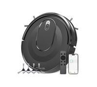 Cleanova W6+ -Aspirateur Robot-5000Pa-720ML-120 min Autonomie-Surface Couverte 120?-Anti-Poils-Recharge Automatique-Alexa/Google Home/IFTTT