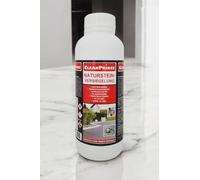 Cleanprince Étanchéité de Pierre Naturelle 1 Litre Hydrofuge Résistant à L'Huile, Très Productif, au Gel, Stable UV, sans Brillant, Plaque Jardin, Dalles Patio, Clinker, Brique, Grès, Granite,