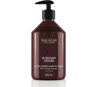 Cleanser Rosemary & Ginger,Pour Une Expérience De Nettoyage Parfumée,Savon Pour Le Corps & Les Mains Dans Un Flacon De Qualité,Parfum Frais Et Vivifiant,500 Ml