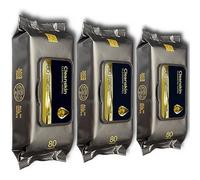 CleanSkin Cleansing Green Soap Wipes pour le tatouage : une solution tout-en-un pour guérir et nettoyer les tatouages, savon pour tatouage | Sans alcool et sans parfum | 80 lingettes (Pack de 3)