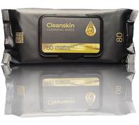 Cleanskin Cleansing Green Soap Wipes Pour Le Tatouage : Une Solution Tout-En-Un Pour Guérir Et Nettoyer Les Tatouages, Savon Pour Tatouage Sans Alcool Et Sans Parfum 80 Lingettes (Pack De 3)