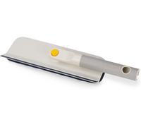 CleanTech 2-in-1 Window Squeegee with Microfibre Mat and Folding Handle,Light Stone