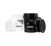 CLEANTECH CO 2X Seau de Lavage Voiture + 2X Séparateur + 2X Chariot à seaux | Wash&Rinse | Shampoing pour Voiture