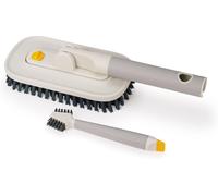 CleanTech Set de Nettoyage Détails,pour Carrelage et Joints,Poils en V,Prise Antidérapante