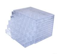 Clear Acrylic Jewelry Organizer 5 Drawers 79 Grids