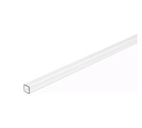 Clear Acrylic Square Pipe,Transparent PMMA,200mm,DIY Water Cooling Plumbing
