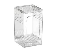 Clear Acrylic Terrarium, Jumping Spider Enclosure, Medium Size Habitat with Ventilation, Transparent Reptile Tank, Enclosure with Breathable, Habitat Box for Lizards Frogs