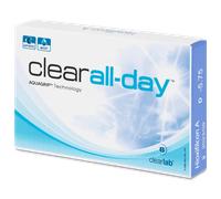 Clear All-Day (6 lentilles) Puissance: +4.00, BC: 8.60, Diamètre: 14.20 +4.00