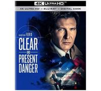 Clear And Present Danger [Ultra Hd] With Blu-Ray, 4k Mastering, Ac-3/Dolby Digital, Digital Copy, Dolby, Dubbed, Mono Sound, Subtitled, Widescreen