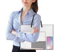 Clear Artwork Organizer - 63.5x48cm Pvc Art Storage Bag, Zippered Carrying Case, Large Document Holder, Portable Display Folder | Art Supply Organizer For School Teacher College Scrapbook Photograph