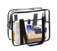 Clear Bag - PVC Waterproof Foldable Large Storage Tote Purse