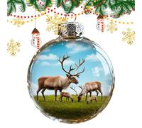 Clear Baubles- Christmas Balls- Cĥristmas Fillable Bauble, Empty Baubls to Fill, Chrìstmas Tree Decorations Ball, for Christmas Tree Ornaments Hanging Pendants Wedding Party Christmass Decor