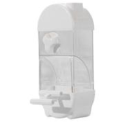 Clear Bird Feeder, Smart House Bird Feeder, Parakeet Feeder, Large Capacity Bird Feeder, Anti-Spill Bird Feeder, Food Container for Birds, Bird Drinker Cage Accessory for Cockatiel