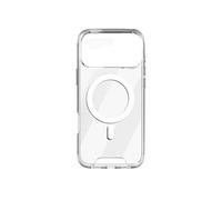 Clear - Boîtier de protection coque de protection pour téléphone portable - compatibilité avec MagSafe - silicone, microfibre - transparent - pour