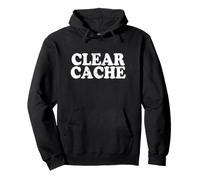 Clear Cache Programmeur Nerd Geek Retro Effacer Le Cache Sweat à Capuche