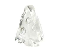 Clear Cheese Squeeze Toy, Slow Rising Sensory Fidget, 5x3 inches Cheese with Soft Feature, Durable Stress Relief, Fidget Toy with Cute Design, Sensory for Kids Adults