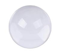 Clear Crystal Ball with Wooden Stand,Large Photography Balls for Magical Accessory, Prop for Gifts Family Home Office Decorative,16cm/6.3in Gemstone Stone
