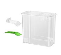 Clear Desk Fish Tank, Small Aquarium Fish Bowl, Turtle Tank Starter, Ornamental Fish Bowl, Betta Tank for Desk, Compact Betta Fish Tank, Decorative Fish Tank, Small Fish Aquarium