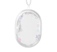 Clear Display Bag, Plush Doll Storage Case, Transparent Dustproof Organizer with Keychain for Figures Toys Handbag Purse Travel Carry Case for Christmas Halloween Birthday Gift Display Storage