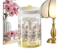 Clear Doll Display Case, Acrylic Organizer Box, 8.6x8.6 inches Dustproof Storage with Material, Collectible Toy Holder, Display Case with Transparent Design, Doll Organizer for Bedroom Living Room