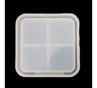 Clear Dynamic Liquid Square Bag Moule en silicone pour moulage d'art