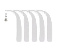 Clear Earring Try On Stick Safe - Portable Curved Earring Holder Versatile