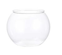 Clear Fish Bowl - Shatter-Resistant Round Terrarium, Decorative Glass Tank, Elegant Table Centerpiece Vase, Stylish Indoor Display | Party Home Event Living Room Desktop Decoration Planter