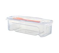 Clear Food Container, Microwave Noodle Cooking Bowl, Steam Vent Pasta Maker Box, Airtight Fridge Storage Organizer, Lightweight Kitchen Prep Accessory, Home Cooking Storage Solution for Fresh Meals