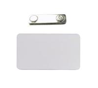 Clear Images Badge en acrylique robuste pour réunions d'entreprise, expositions et rassemblements sociaux usage quotidien