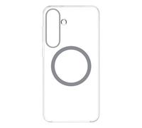 Clear Magnetic Case Coque magnétique Transparente Compatible avec la Technologie Magnetic Power Profile pour Samsung Galaxy S25+