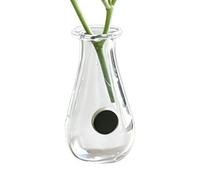 Clear Magnetic Vase, Funny Fridge Decor, Portable Holder with DIY Feature, Acrylic Ornament, Cute Kitchen Magnet with Modern Style, Apartment Accessory for School and Office Locker